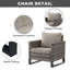 Chaises de patio avec coussin Naresa-77384298