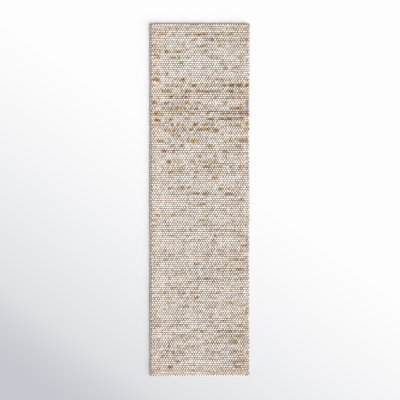 Elle Handmade Flatweave Area Rug in Ivory / Multi