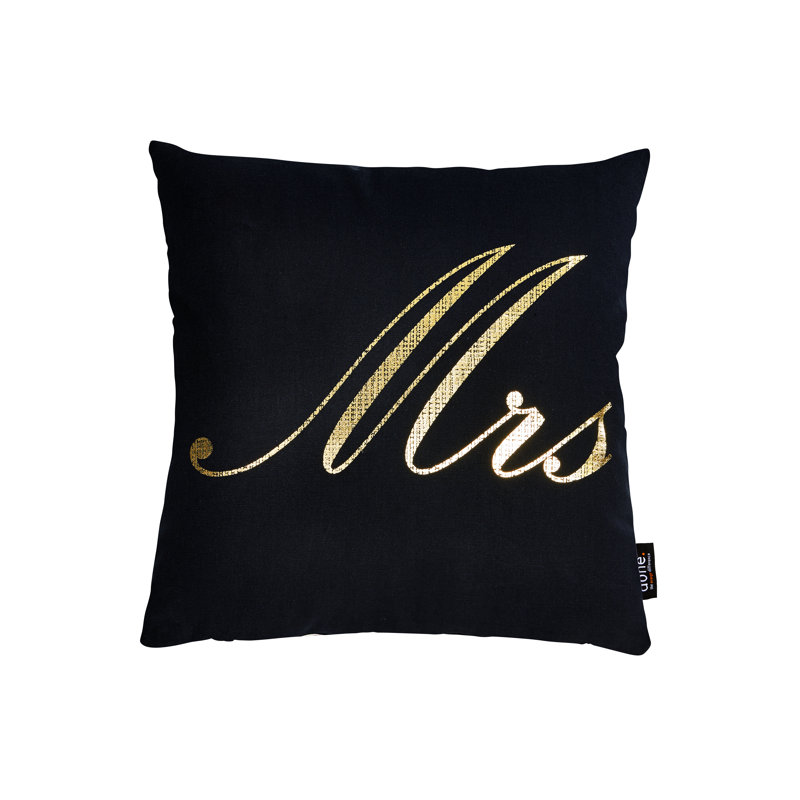 Stone Square Throw Cushion, Gold