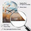 Beach Beach Coastal Harmony I - Horloge murale asymétrique en métal Beach, beige-104240472