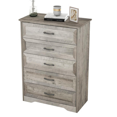 80 cm W Chest of 5 Drawers