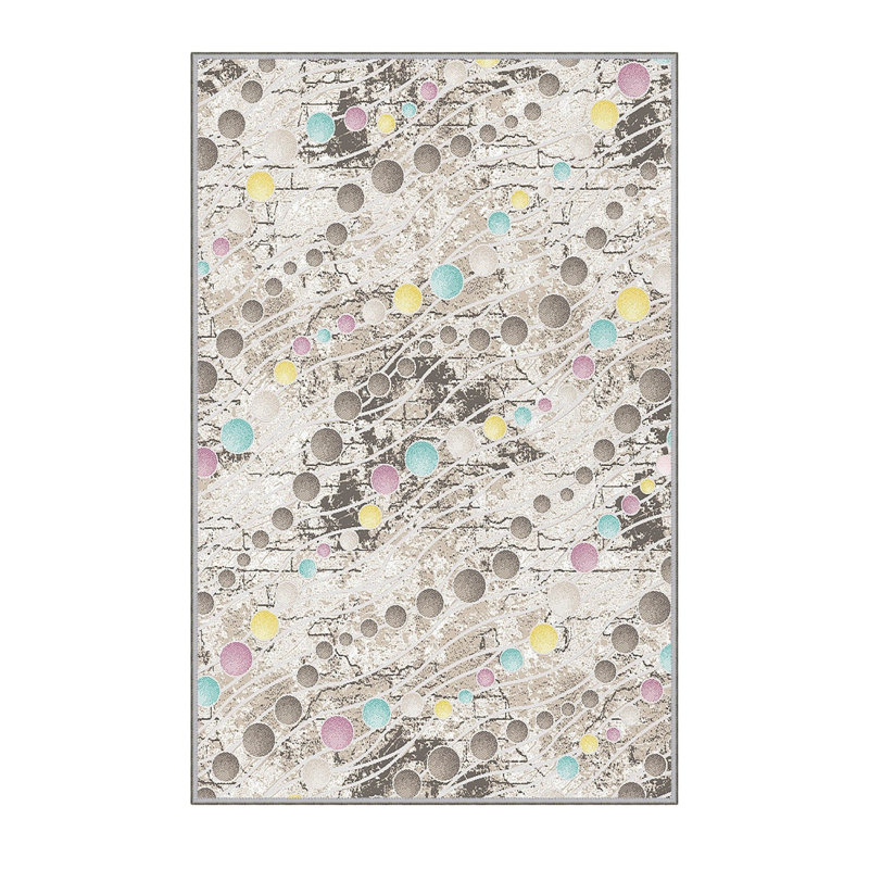 Premium Hall Carpet (2.6 x 9.8 ft), 100% Polyester, 0.3 in Pile Height | Antibacterial, Non-Slip Underside, 3D Digital Print | Machine Washable, Durable, Ideal for Home & Office, Easy Maintenance