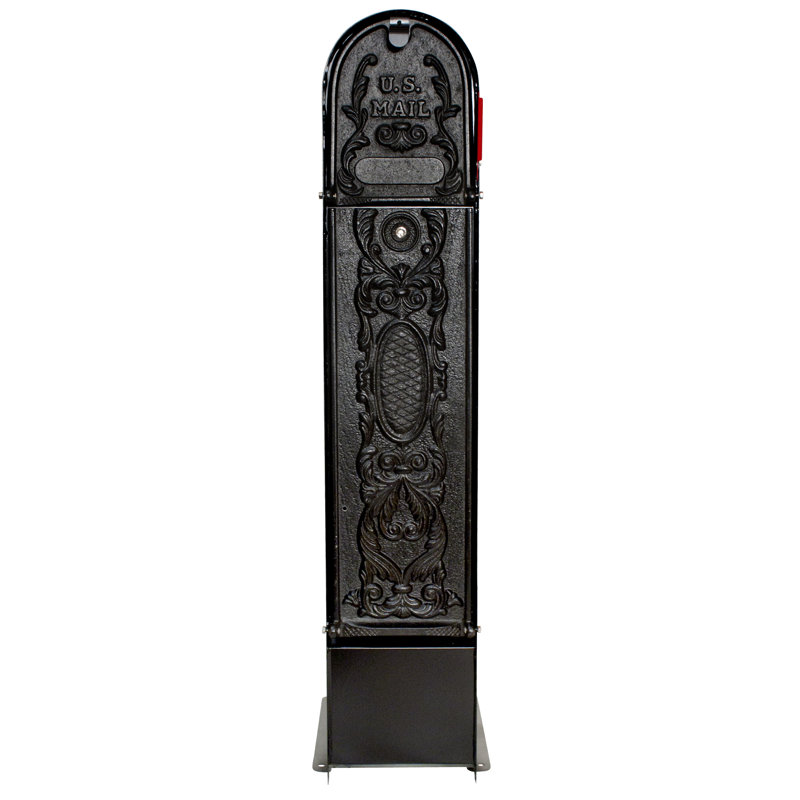 Wall Mounted Mailbox, Black