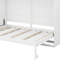 Lit escamotable mural avec armoires supérieures Murphy-2146000058-2146000060