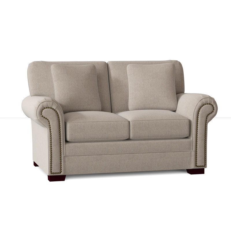 Adrena Loveseat, Boaz 41, Light Brass, No
