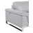 Light Gray Modern Genuine Leather Sofa-33133434
