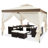 Shelter Garden Lawn 10 Ft. W x 10 Ft. D Steel Patio Gazebo-53453012