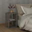 Malak Modern Bedside Table with Open Shelves - Versatile Side, Coffee or End Table for Bedroom or Living Room-49649725