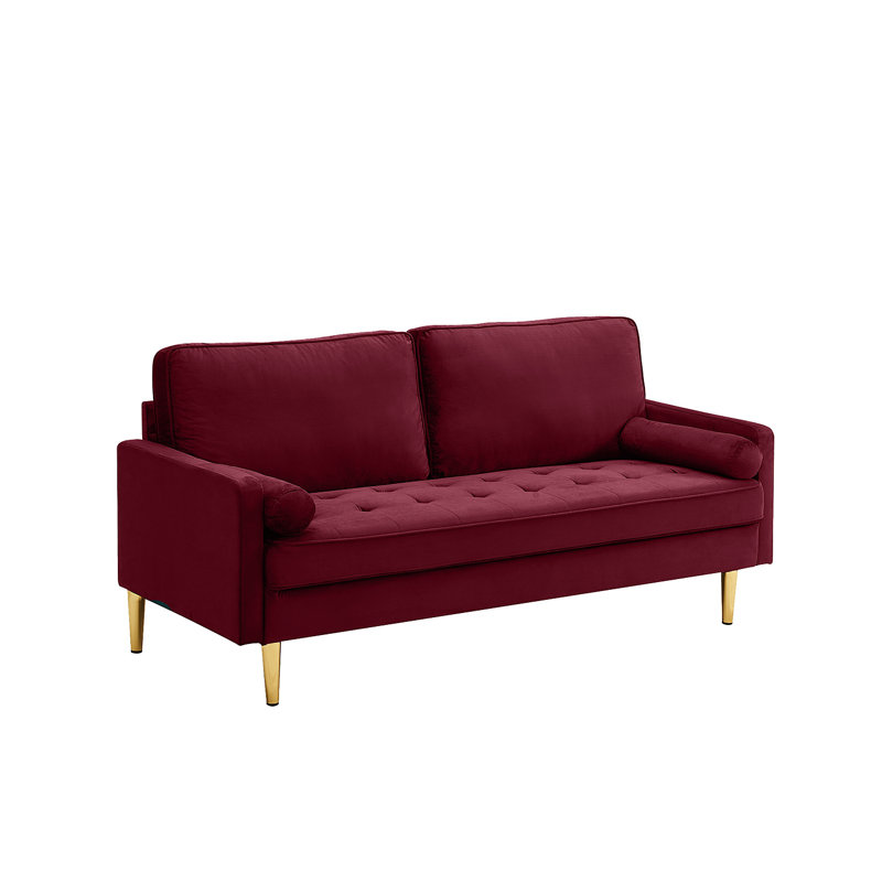 Velvet  Sofa 65 Inch