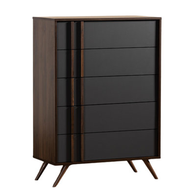 Commode de chambre 5 tiroirs Waast