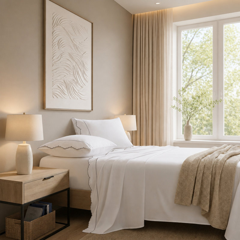 4-Piece Cotton Sheet Set