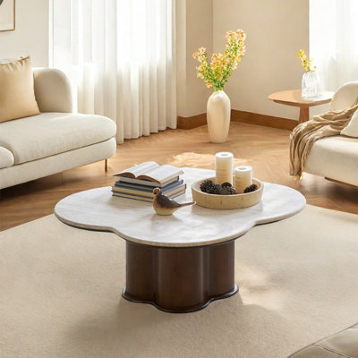 French style vintage living room coffee table