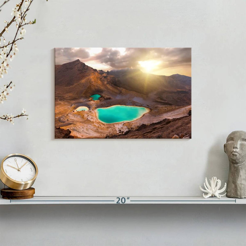 Kavia Sunkissed Emerald Lakes, 8" H x 12" W