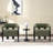 Barrel Upholstered Armchair-428562012