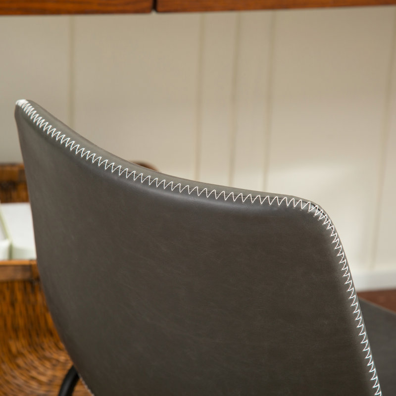 Table de salle à manger à tréteaux Varna, 1 table, 2 chaises, Gris