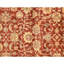 High-Quality Hand-Knotted Red And Cream Area Rug