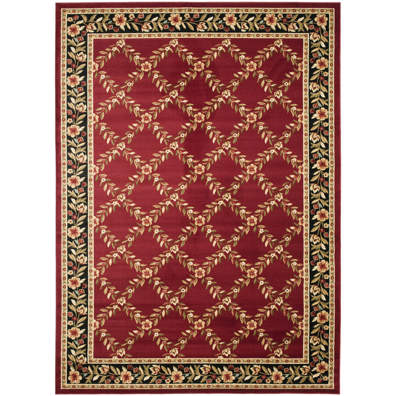Tapis floral Lyndhurst Performance, Rectangle 4 pi x 6 pi