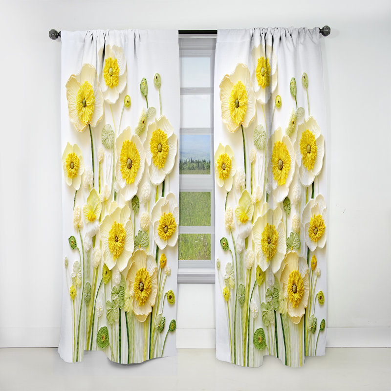 Ayhem - Traditional Blackout Grommet Curtain - 1 panel, 52" W x 108" L, Golden Grommets