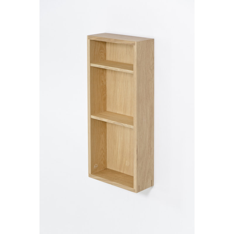 Mendocino Wall Bathroom Shelves, Oak