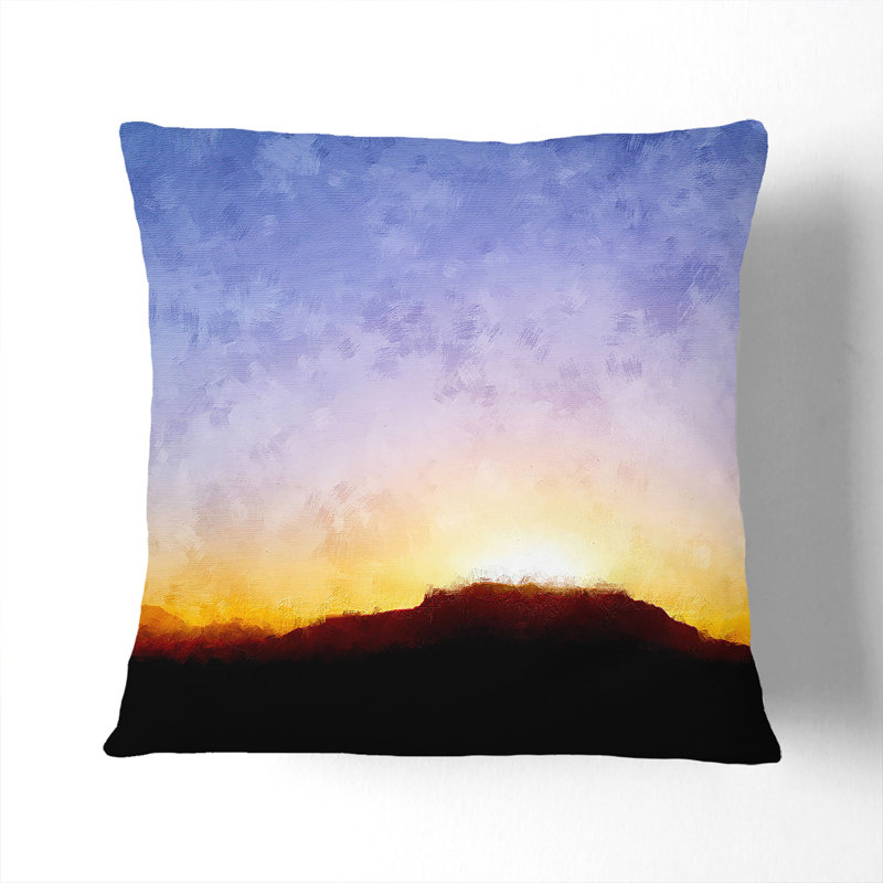 Abstract Square Cushion, 40cm H x 40cm W x 15cm D