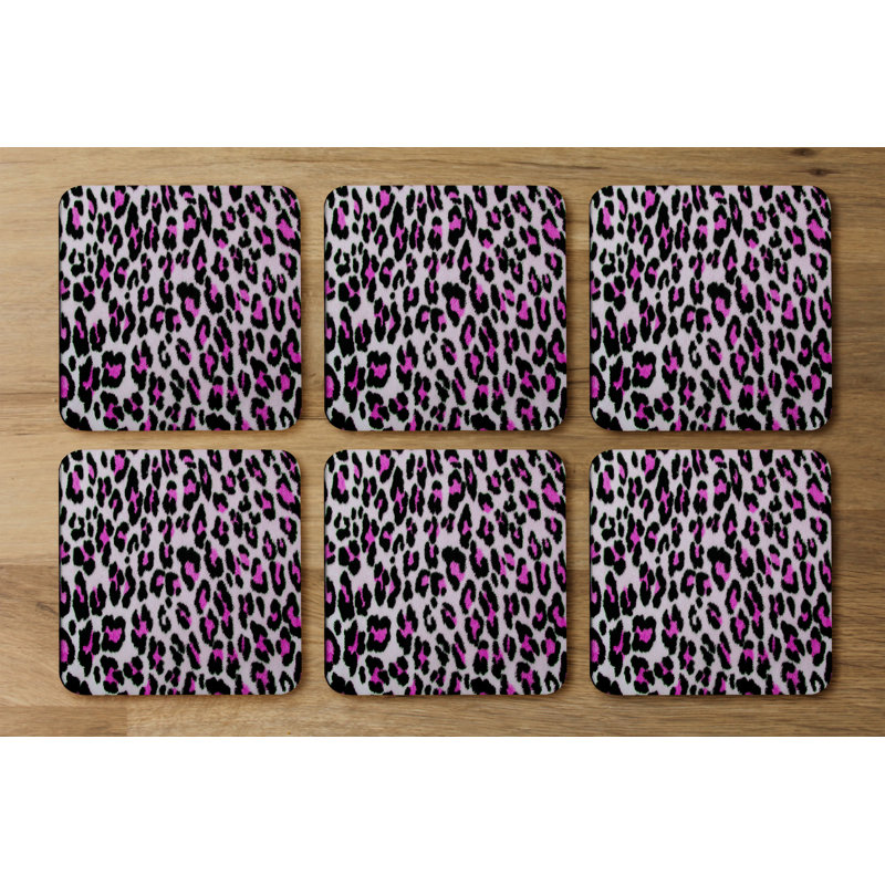 Square 6 Piece Coaster Set