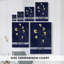 Indigo 1 - Cavas enveloppés de galerie-108827654