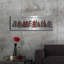 «Good Tidings Plaid Trees» par Cindy Jacobs, art mural en métal-1548998284
