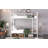 Twin XL Over Twin XL Metal Bunk Bed-827437423