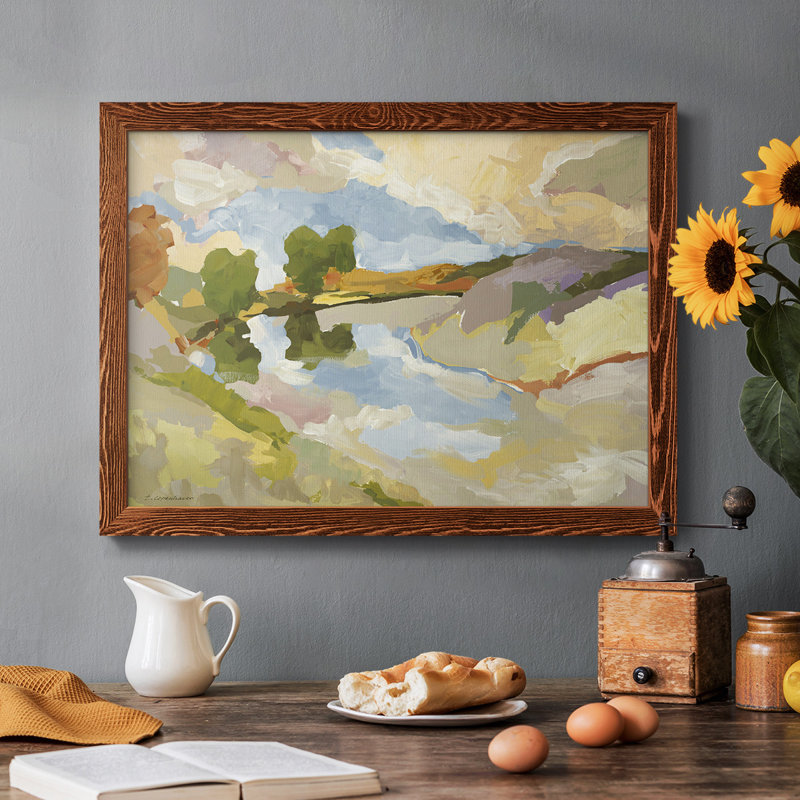 Uplands I, reproduction d'art sur toile, Érable, H 28 po x l 42 po x P 1,5 po