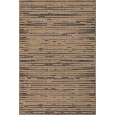Tapis intérieur / extérieur abstrait transitionnel Calisyn