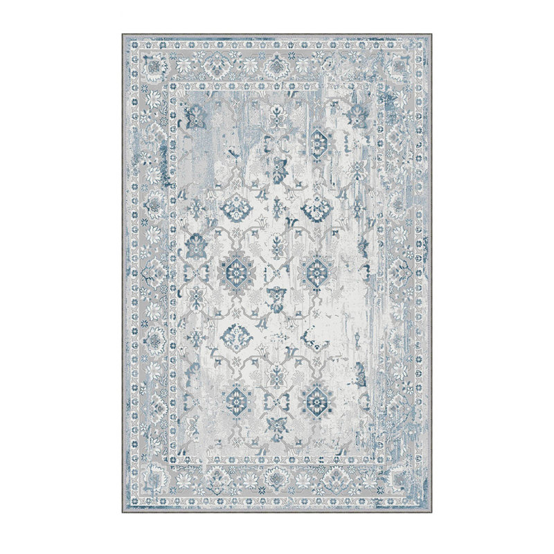 Stylish Hall Carpet (39.4 x 78.7 inches), 1% Polyester, .3 in Pile Height | Antibacterial, Non-Slip Underside, Machine Washable | 3D Digital Printed Design, Durable & Soft for Home Décor