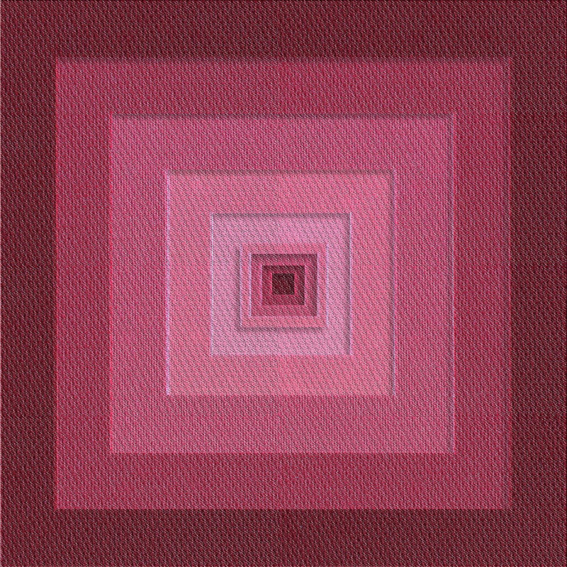 Tapis de zone marron à motifs, Carré 4 pi