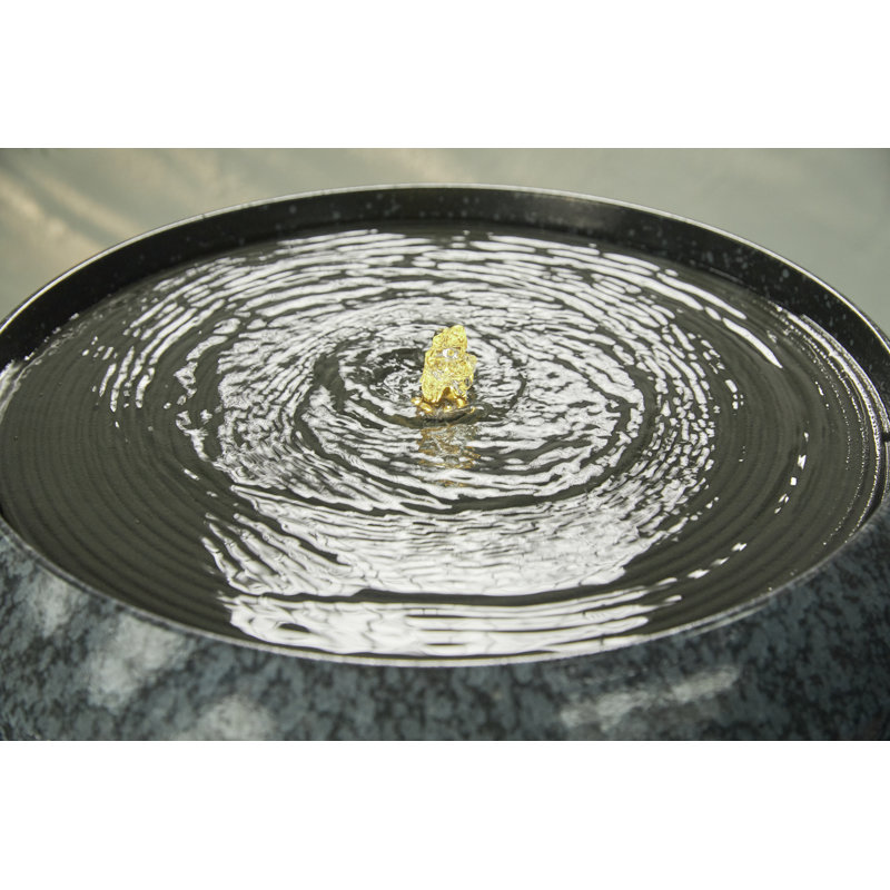 Fountain with Lights, 86cm H x 55cm W x 55cm D