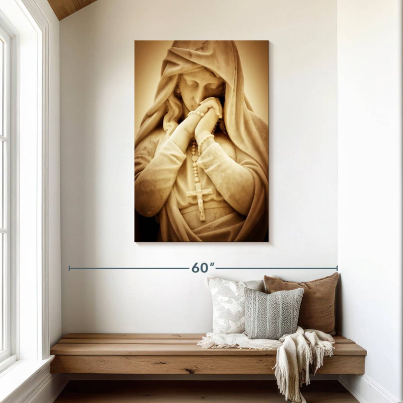 Leisha Our Lady, 45" H x 30" W