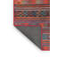 Tapis rouge/noir/bleu zone contemporaine-449175584