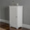 Armoire de salle de bain autoportante Lavish Home, blanc