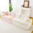 Rose/Blanc
