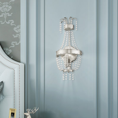 Rachedi Steel Candle Wall Light