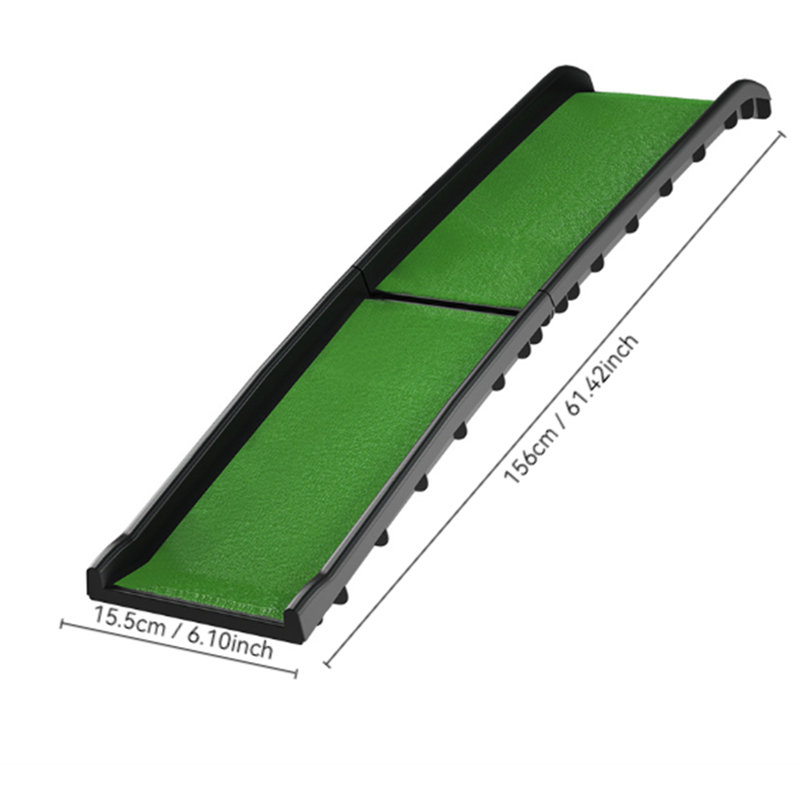 Escalier pliant pour chien en plastique, Vert