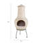 Hourglass Clay Wood Burning Smokeless Chimnea