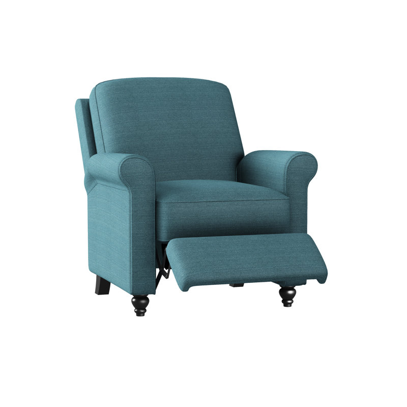 Leni 33.5" Wide Manual Standard Recliner, Caribbean Blue