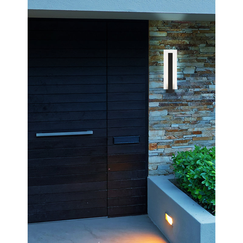 Applique murale noire Carta , H 17,75 po x l 7 po x P 4 po