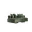Canapé 91 po en chenille vert olive-803378657
