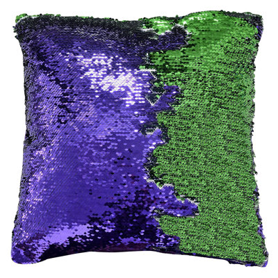 Mermaid Sequined Pillow Cover