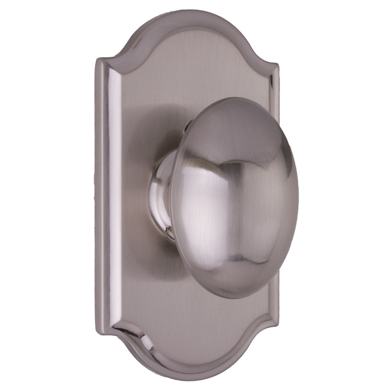 Julienne 2.5'' Diameter Single Dummy, Satin Nickel