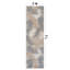 Tapis d'intérieur et d'extérieur à motif floral beige / gris / brun Hernandez-844627194
