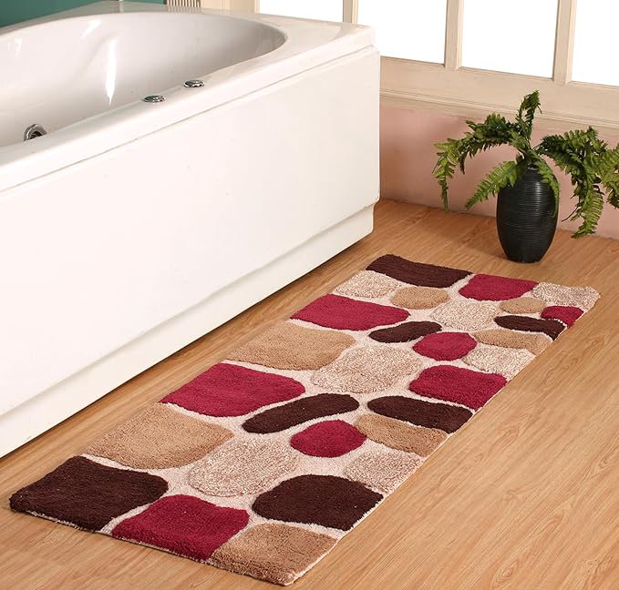 Creline Bath Rug - Apple Butter, Brown