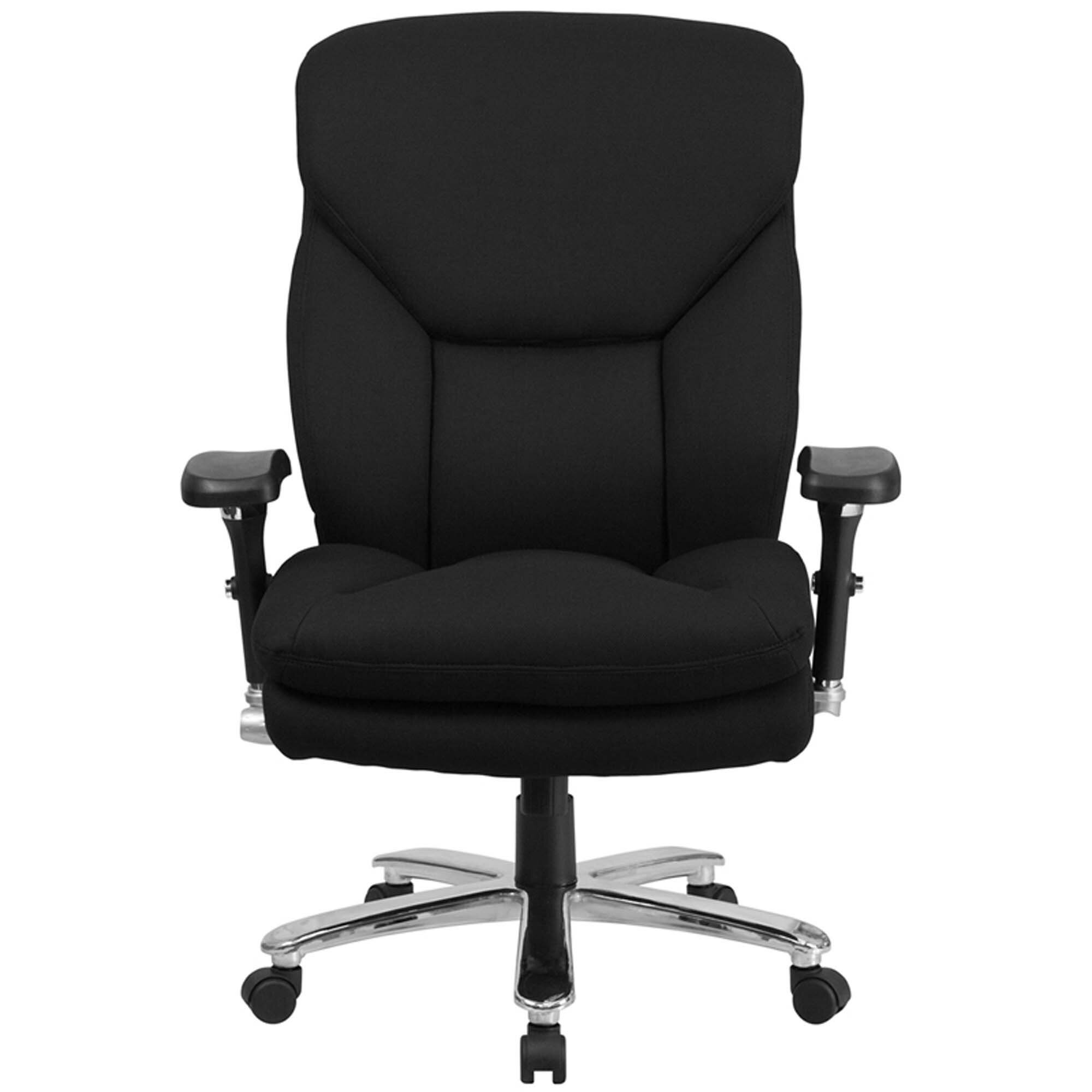 Inbox Zero 23 Large Seat Ergonomic Executive Chair with Flip Up