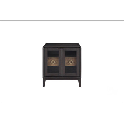 Glass Door Nightstand