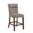 Brown Bar Table-Stool and Bench Set